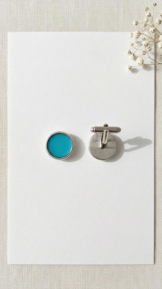 Jade cufflinks